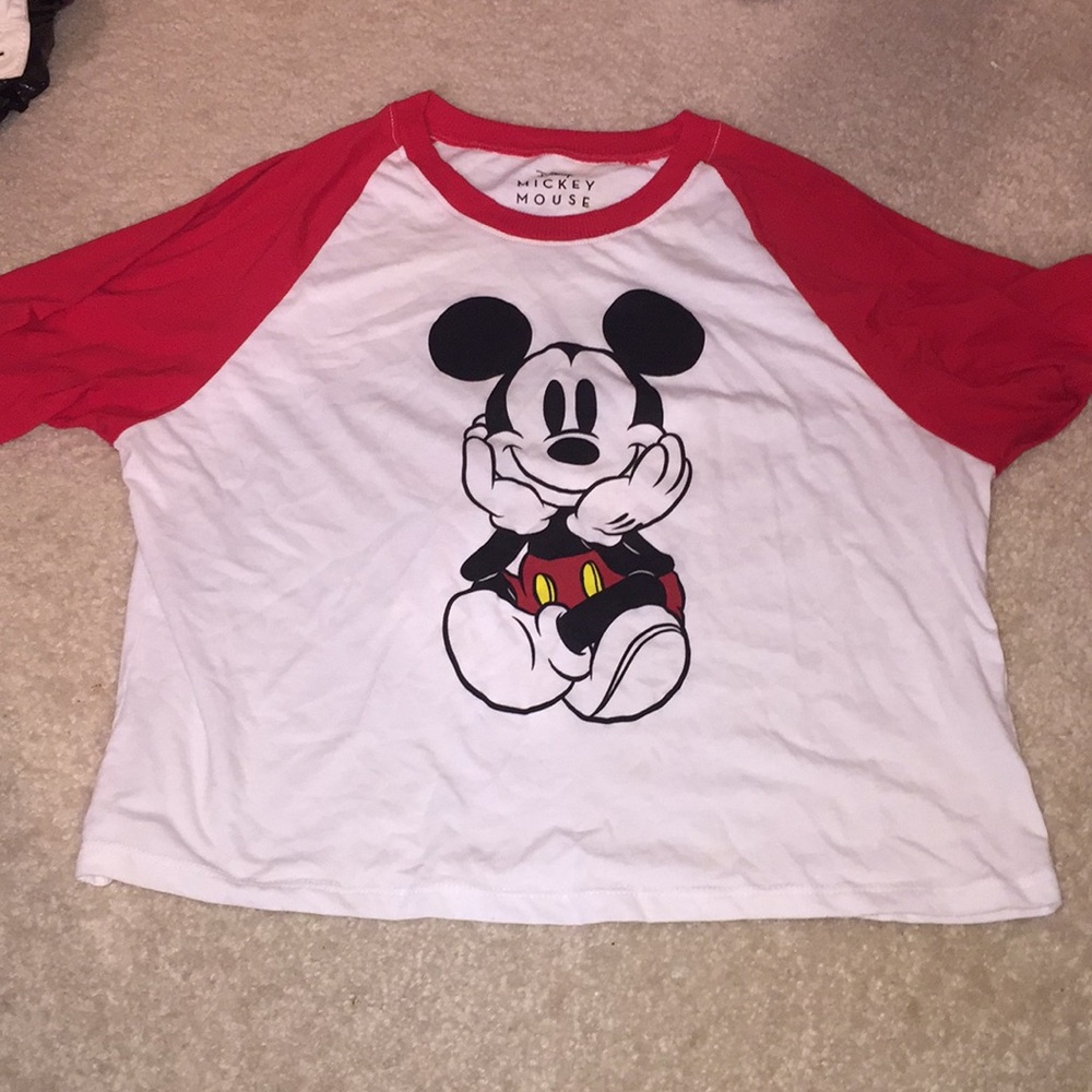 Disney Mickey Mouse Crop Top XL